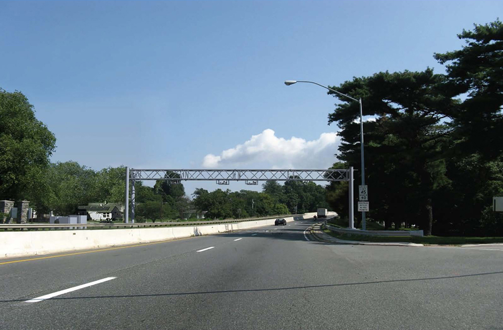 Hatem Bridge AET Gantry Along US 40
