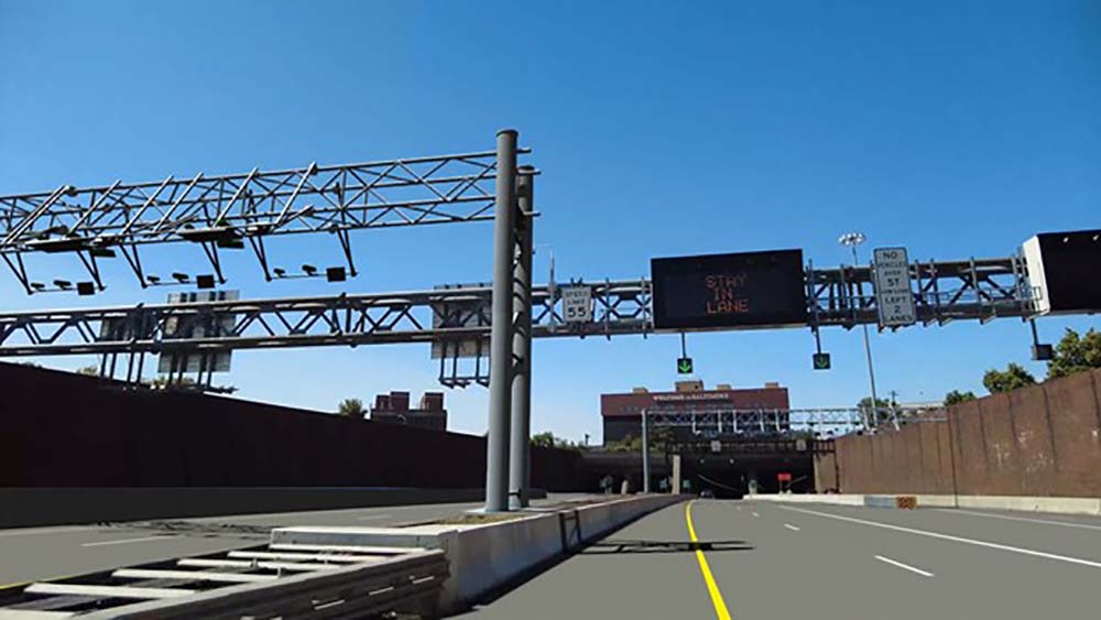 Gantries rendering