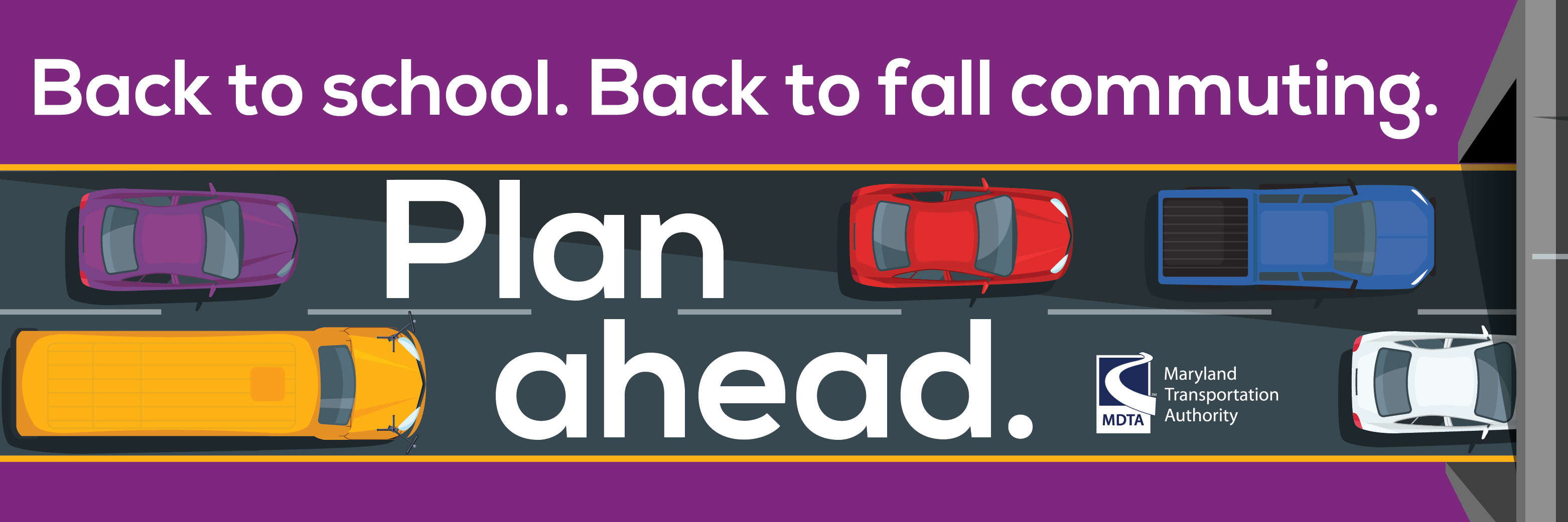 Back to school.  Back to fall commuting. Plan ahead.  Follow link to learn more.