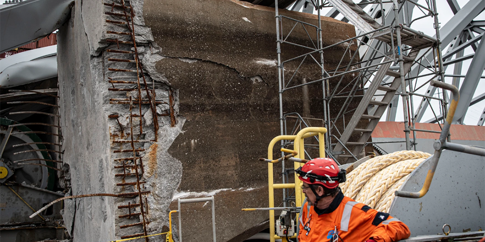 UPDATE 19 Multimedia Release: Key Bridge Unified Command continues preparations for removal of bridge piece on top of M/V Dali