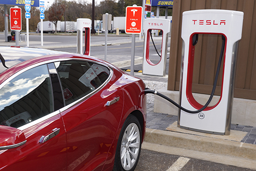 Tesla Charging Station
