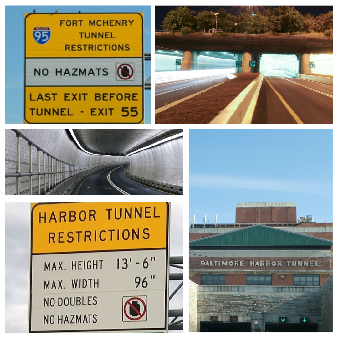No Hazmats and Height Restrictions in Tunnels