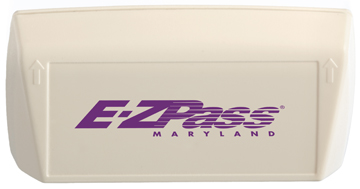 E-ZPass Maryland transponder and E-ZPass Maryland website link.