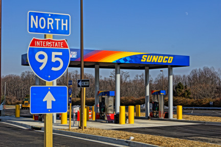 Maryland House on I-95 Sunoco Gas Station